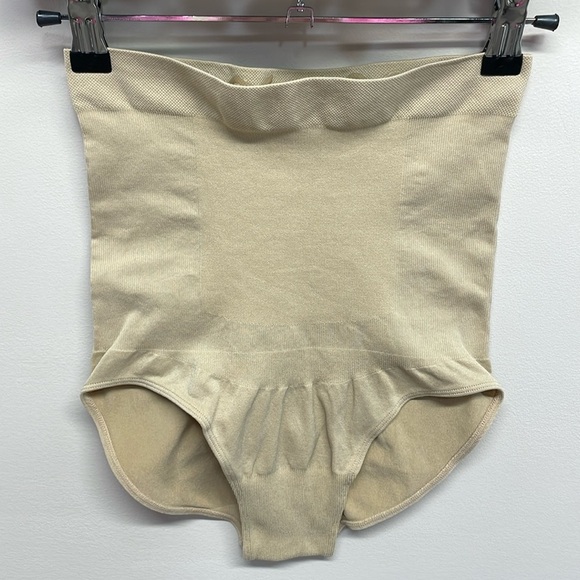 NWOT Empetua By Shapermint 54001 High Waisted Shaper Panty Nude M-L - Picture 1 of 10